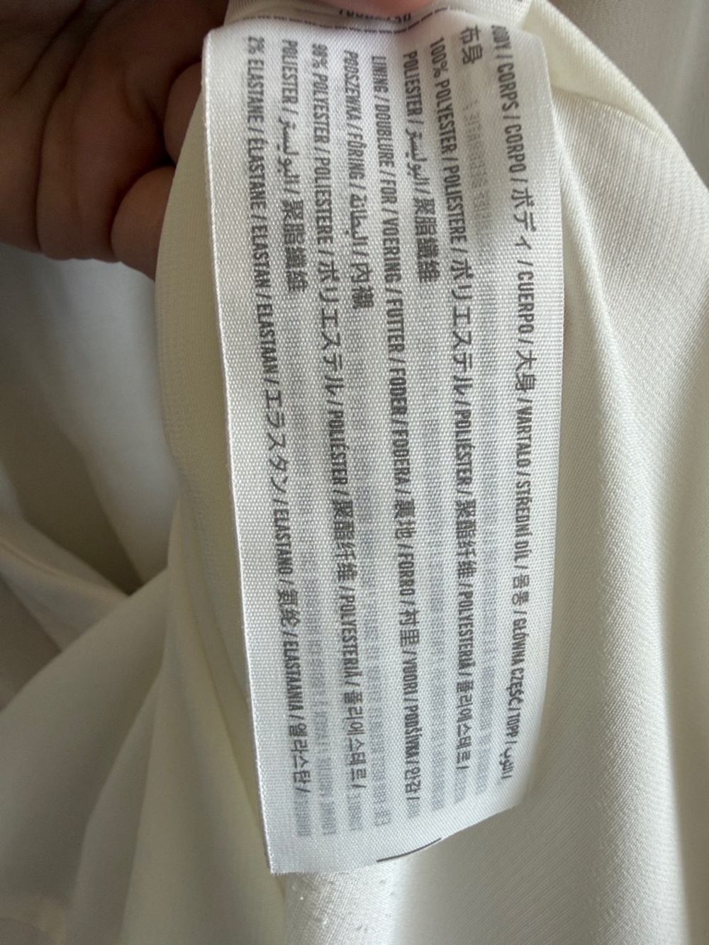 Abercrombie & Fitch Button Front Mini Dress | Size S | Pre-Owned - Picture 5 of 5